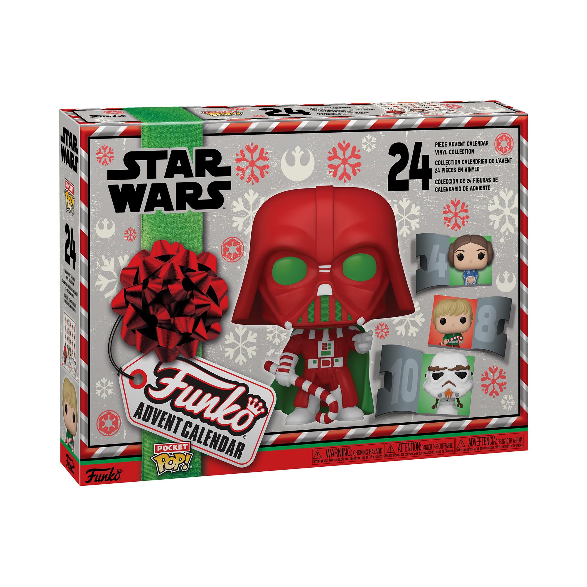 Funko Calendario de Adviento Star Wars - 24 Figuras Sorpresa de Vinilo - Colección Exclusiva con Darth Vader - Regalo Navidad para Niños y Fans Funko Calendario de Adviento Star Wars - 24 Figuras Sorpresa de Vinilo - Colección Exclusiva con Darth Vader - Regalo Navidad para Niños y Fans